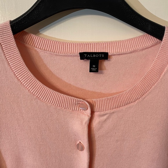 Talbot’s lightweight pink sweater M 🌸 - Picture 2 of 2
